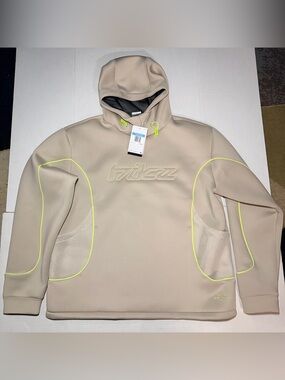 Nike Project F.R.O.G. Bubble Mesh Hoodie -IF1296-236 - Beige Men’s M-  NWT